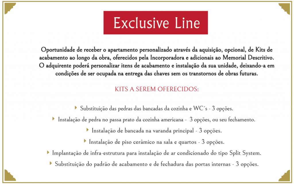 eXCLUSIVE lINE